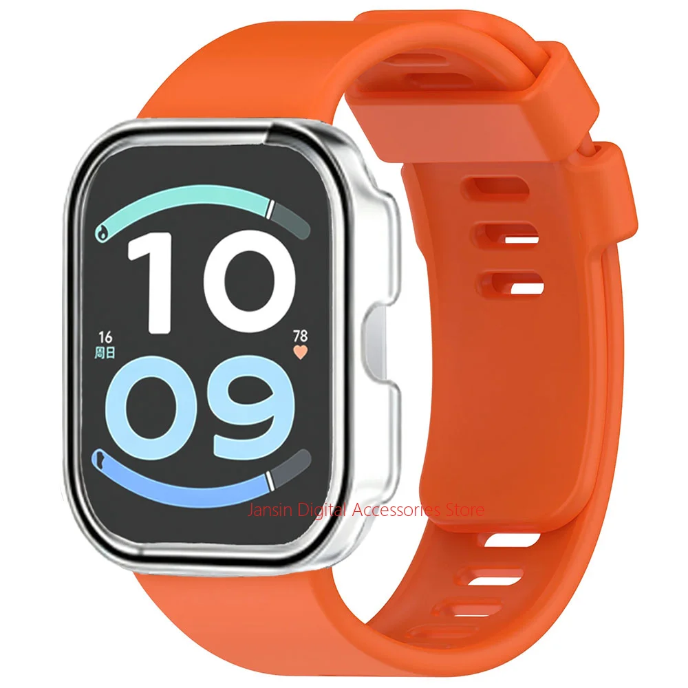 Versatile Sport Band with Clear Tempered Glass Case and Protective Cover