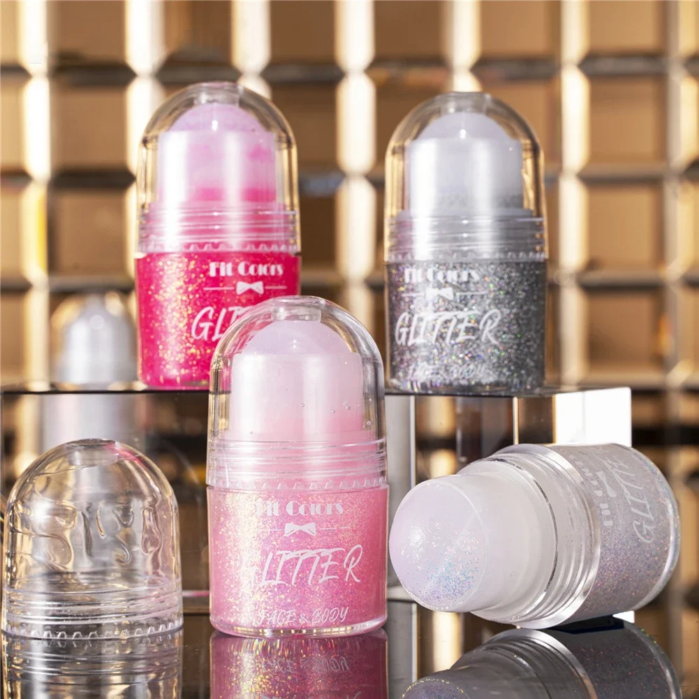 Eye Glitter Nail Hair Body Face Gel Art Waterproof High Gloss Glitter Body Multifunctional Makeup Decoration Party Festival 6