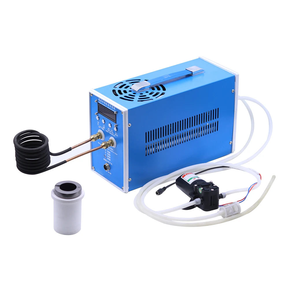 12KW Induction Heater Induction Heating Machine Metal Smelting Furnace High Fre