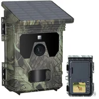 50MP 4K Solar Panel Hunting Camera Infrared Night Vision Monitoring Wildlife Trap Trail Camera Video Photo Recorder Cam - Image 2
