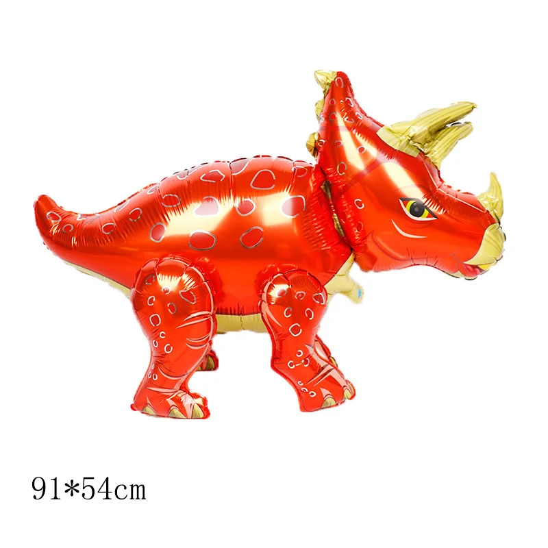 Dinosaurier Geburtstag Party Dekoration Geschirr Set Tassen Teller Servietten Hintergrund Luftballons Banner Papiertüten für Kinder Party Supplies – Detail 27
