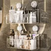 Suction Cup Storage Rack Washbasin Bathroom Toilet Shower Gel Wall Mounted Storage Box Bathroom Organizer Storage Space 1