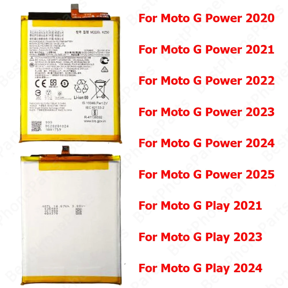 High-Capacity Replacement Battery for Motorola Moto G Power Series Mobile Phones