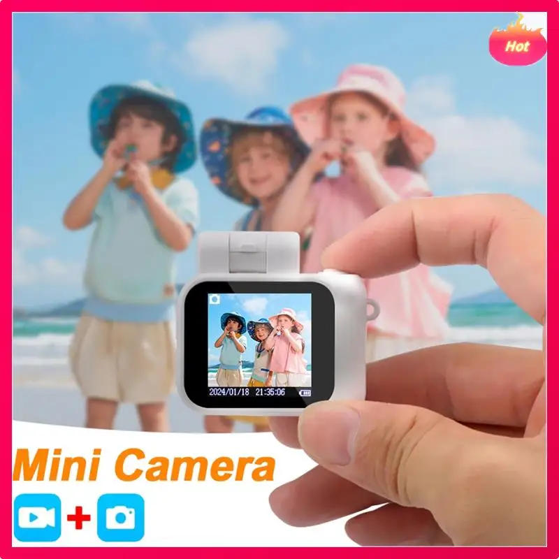 AYHF Monoreflexes Style Mini Camera HD1080P CMOS With LCD Screen Flash Lamp And Battery Dock Portable Video Recorder DV