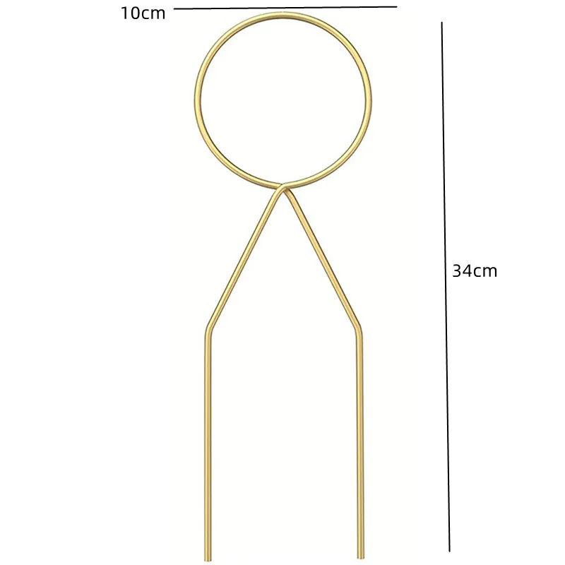 Metal Plant Climbing Frame - Iron Support Stick
