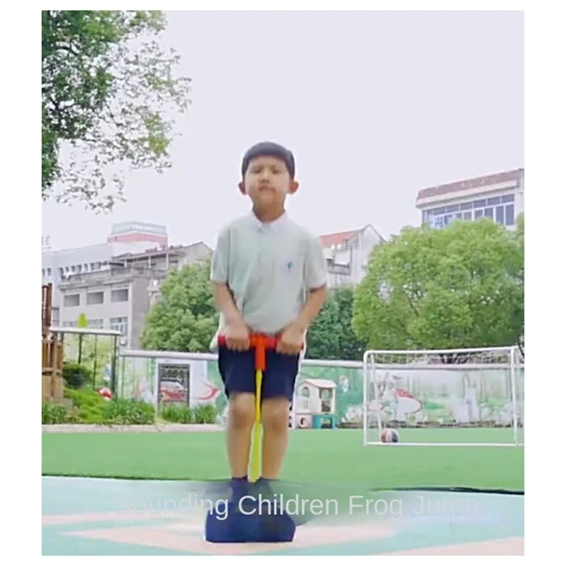 Children's Frog Jumping Exercise Baby Bouncing Pole (With Sound) 4
