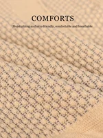 1 pièces taille haute ventre contour culotte sans couture culotte sans couture culotte femme quatre coins culotte plate confortable 4