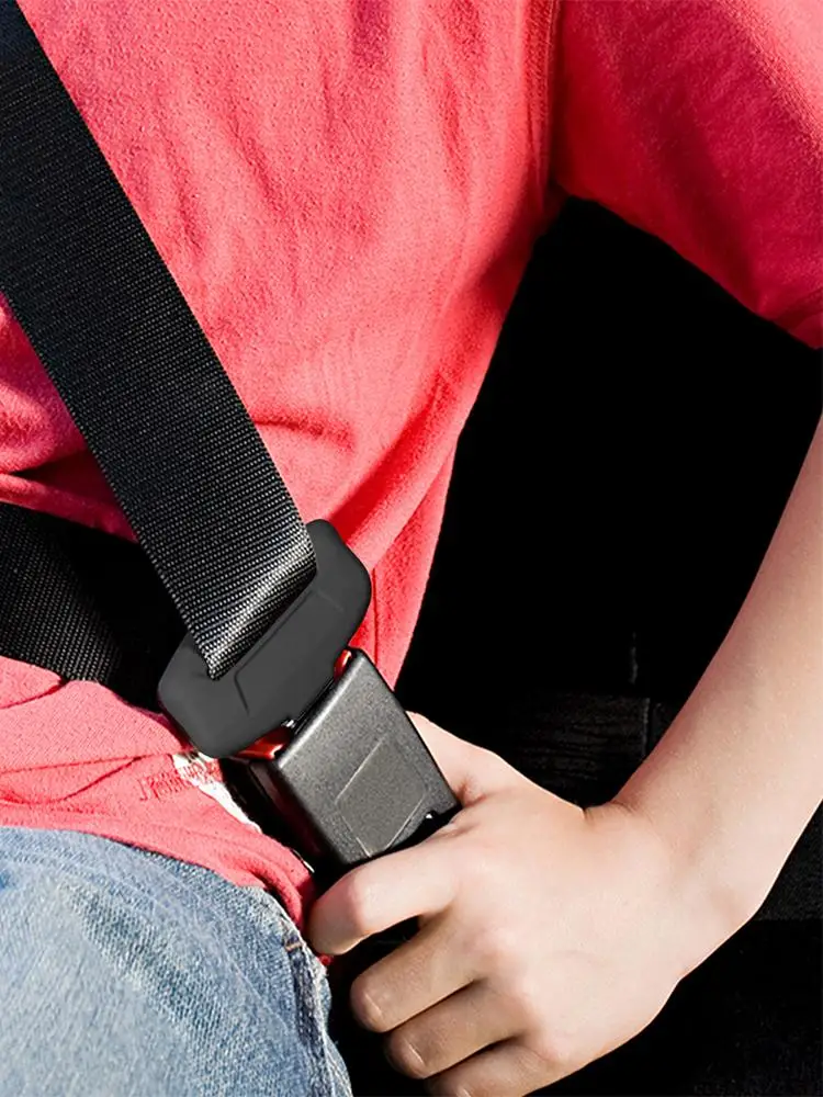 카시트 벨트 삽입 보호 커버 카드형 무소음 방진 실리콘 커버 스크래치 방지 플로트 내부 개조