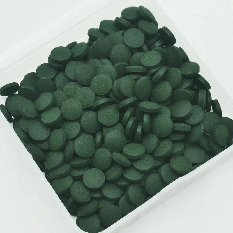 50/100/300/500pcs High Purity Spirulina Tablets Spiral Seaweed Enrichment Favorite Pets Food Fish Crystal Red Shrimp Fish Food