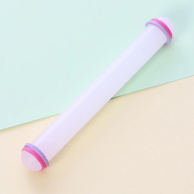 23cm Non-stick Glide Fondant Roller Silicone Rolling Pin Cake Dough Pastry  Baking Dough Roller Cooking Tool - AliExpress