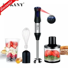 

SK-1711 New Easy Portable Electric Immersion Mixer Machine Hand Blender Set With Held Stick Sticker For Home Kitchen 4 In 1