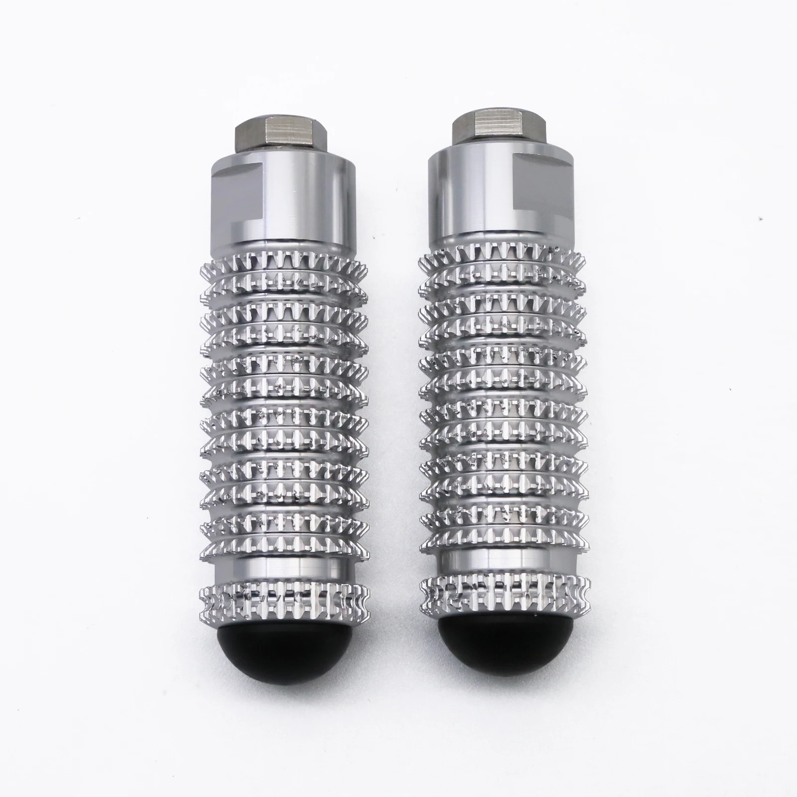 Universal CNC Motorcycle Rearset Footrests Knurling Footpeg Foot Pegs Pedal for Honda RS125 GP125 RS 125 GP 125 1995-2013 1996 motorcycle accessories motorcycle footrests motorcycle foot pedals