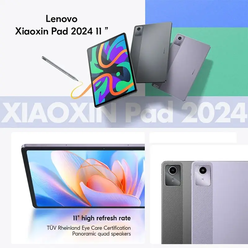Lenovo Xiaoxin Pad 2024 Tablet Global Firmware 6 / 8GB 128GB