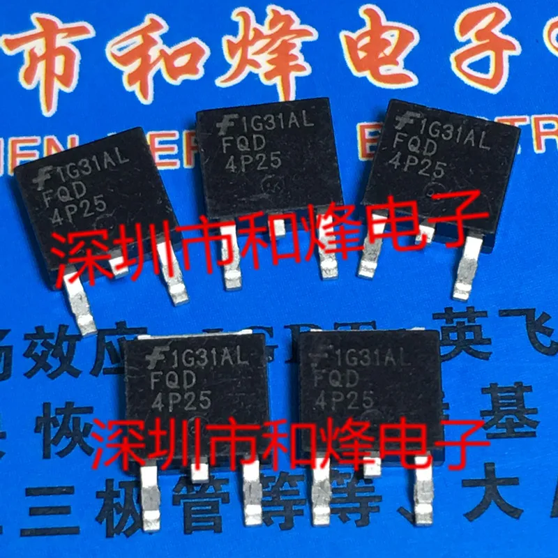 FQD4P25-252 -250V -3.1A 10 ,  , 100% ű  
