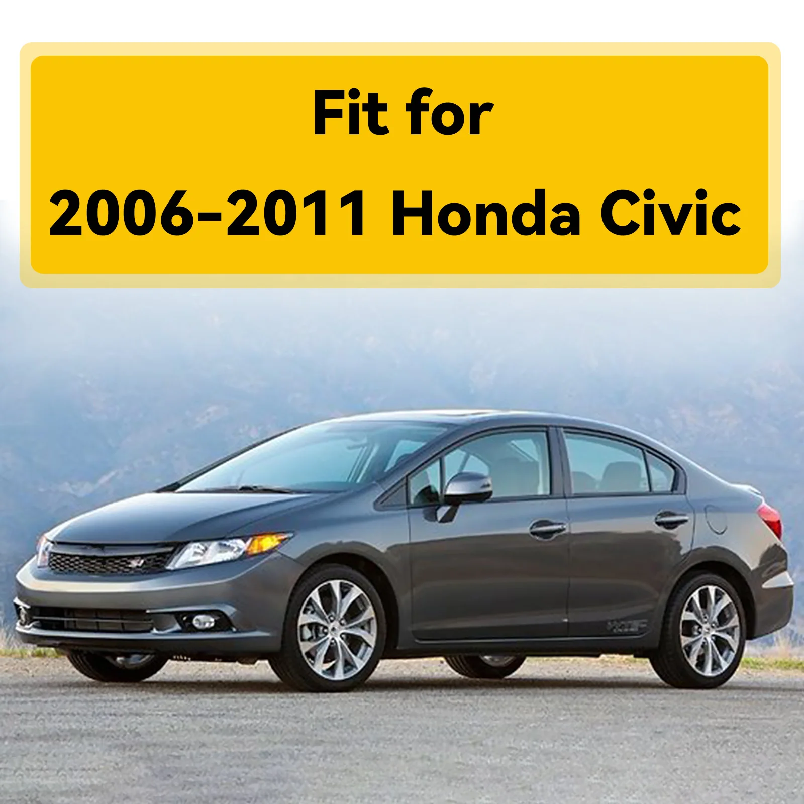 앞 유리 전면 공개 서라운드 몰딩 트림 자동차 부품 Civic 2006 - 2011 73150SNA003 용 고무 바람 비 씰링 스트립