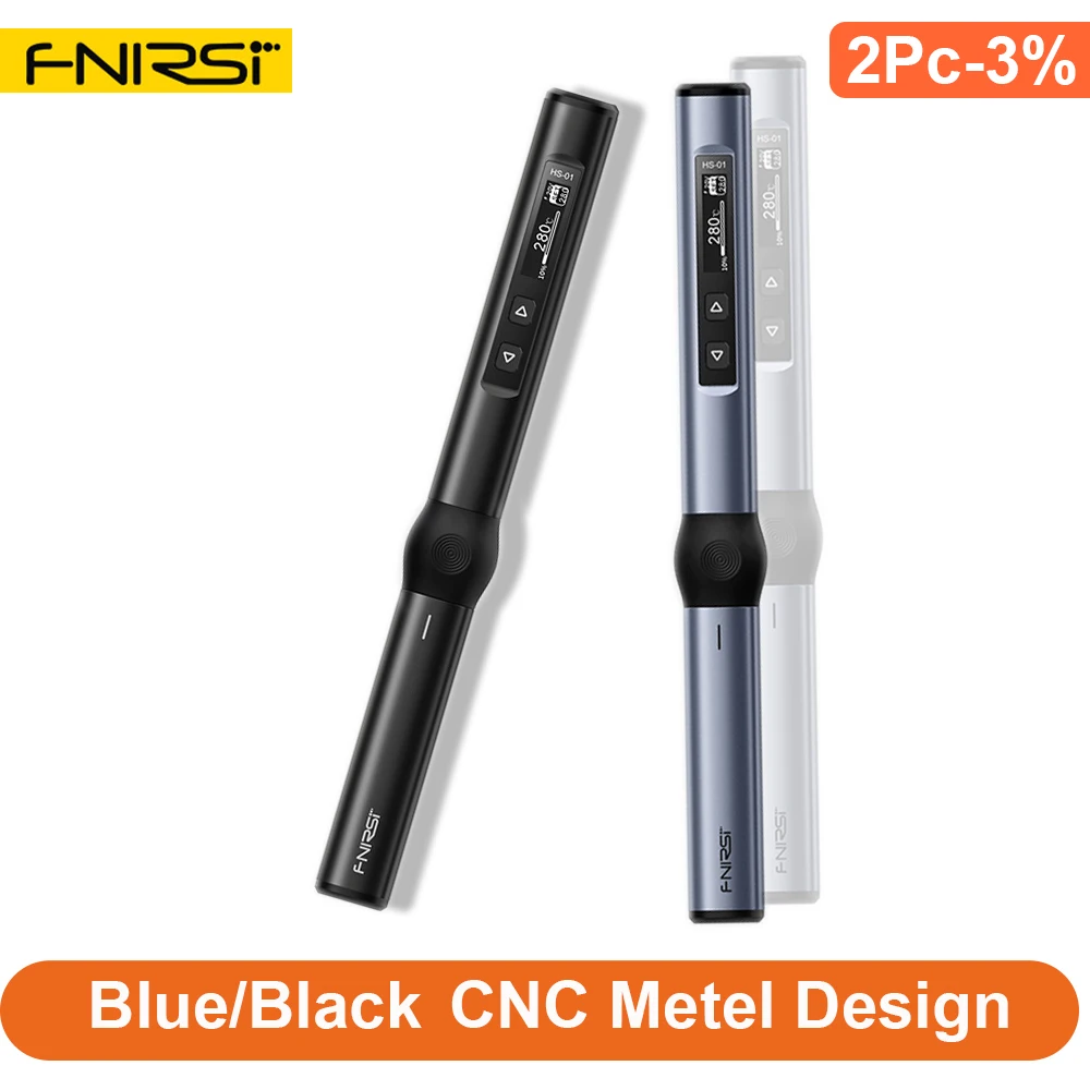 FNIRSI HS 01 Smart Portable Soldering Iron PD 65W Adjustable Constant