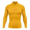 Men Long Sleeve Surfing Rash Guard Summer Surf Clothes T-shirt Swimwear Swim Floatsuit Beach Blacks Tops Uv Swimming Diving Suit 3