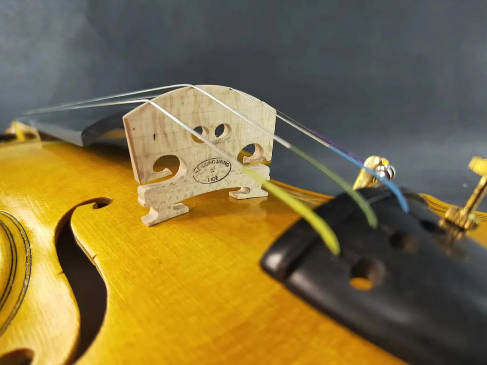 Acoustic Violin Violin Accessories Professional Violin with Clear Varnish Canadian Engelman Spruce 4/4 Size