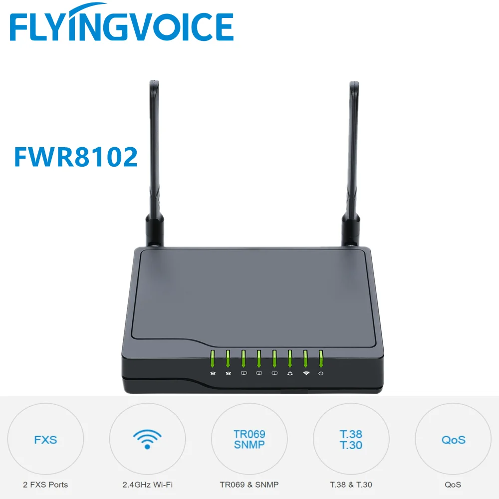 FlyingVoiceVoIPIPPhoneAdapterFWR8102WirelessVOIPRouter
