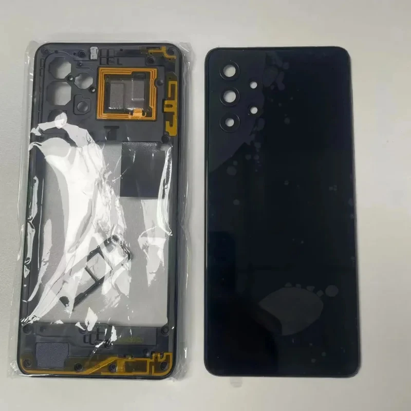 Samsung Phone Case Full housing case for Samsung Galaxy A32 4G A325 middle frame cover battery back cover rear with camera lens replace