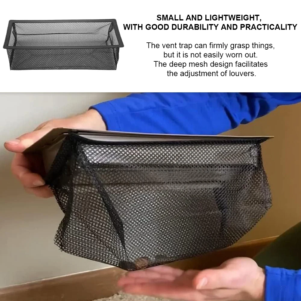 

Floor Air Vent Cover Screen Durable Anti-Dust Filter Net Replacement Rectangular Garbage Collection for Home Air Vent Filters