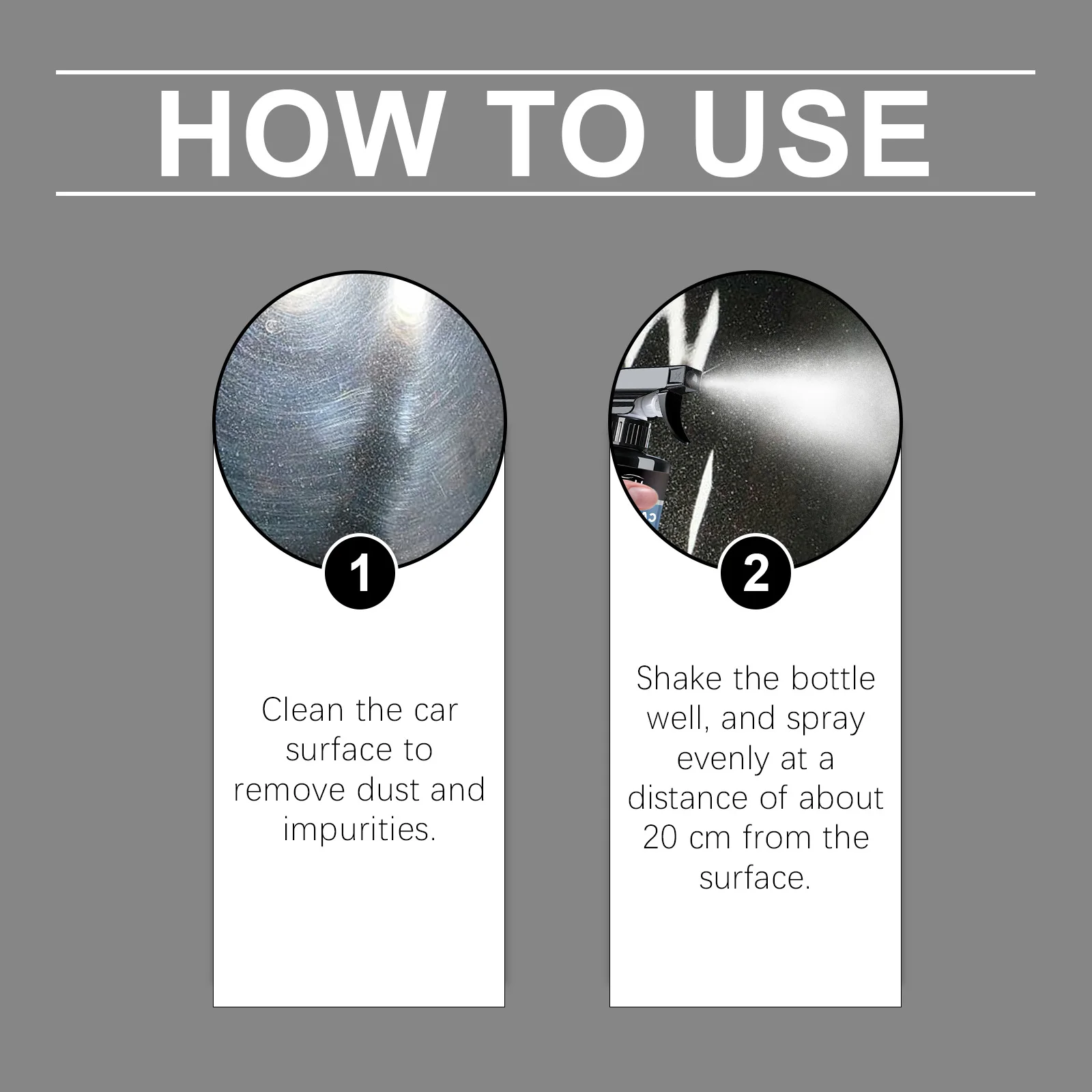 Car coating spray Ceramic for Car Paint Protection & Scratch Repair Stain Remover Scratch-Resistant Renewal Polish 169 g