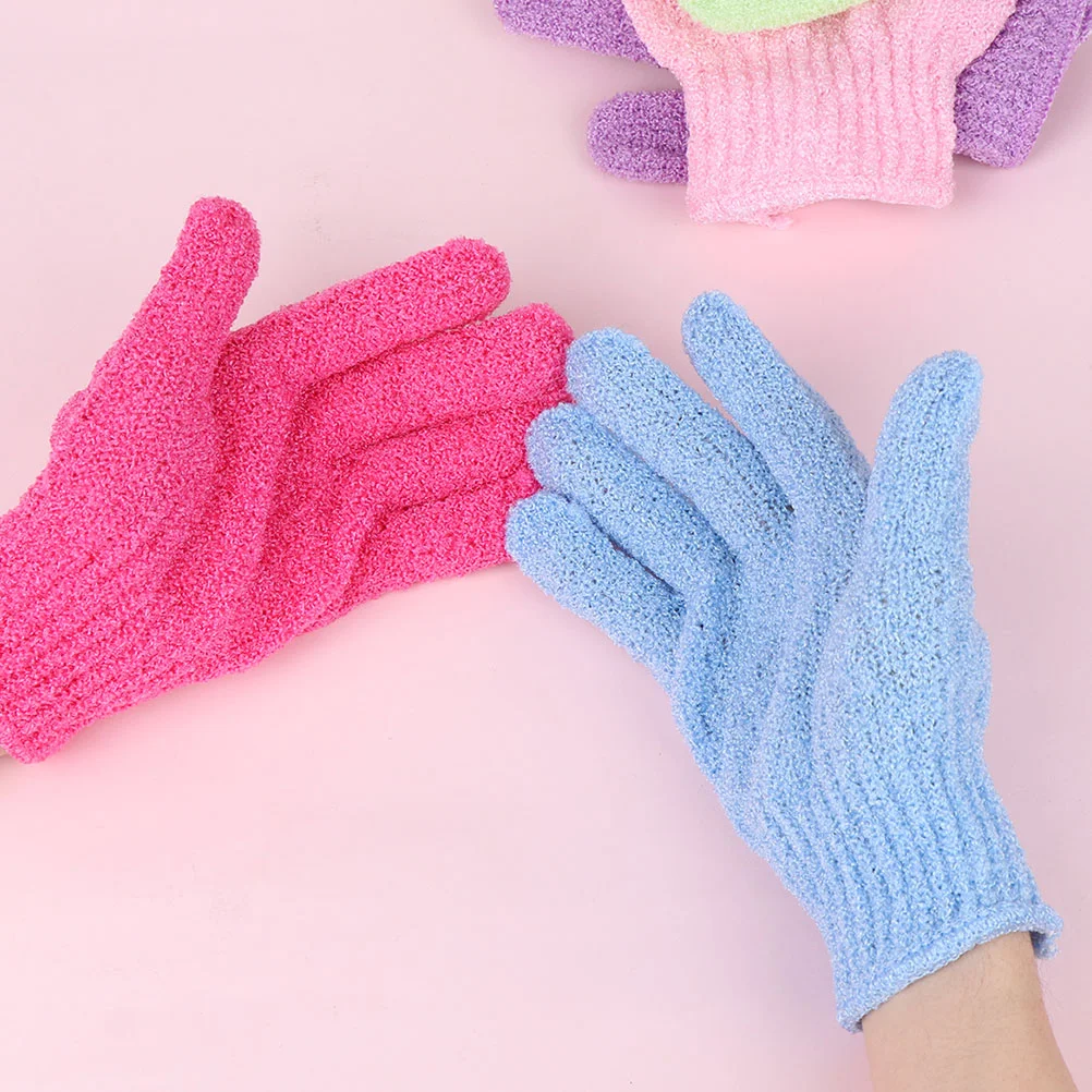 

10 Pcs Bath Gloves Exfoliating Bathing Creative Shower Wipe Cleaning Sponges Loofahs Practical Frosted Massage
