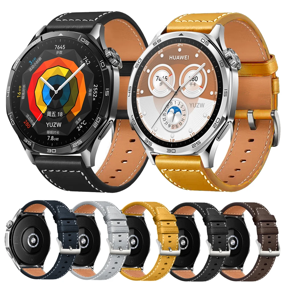 Premium Leather Watch Strap - Elegant and Versatile Design