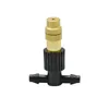 15-250Pcs Micro Drip Irrigation Misting Brass Nozzle Garden Spray Cooling Parts Copper Sprinkler with Thread Barb Tee Connector 3