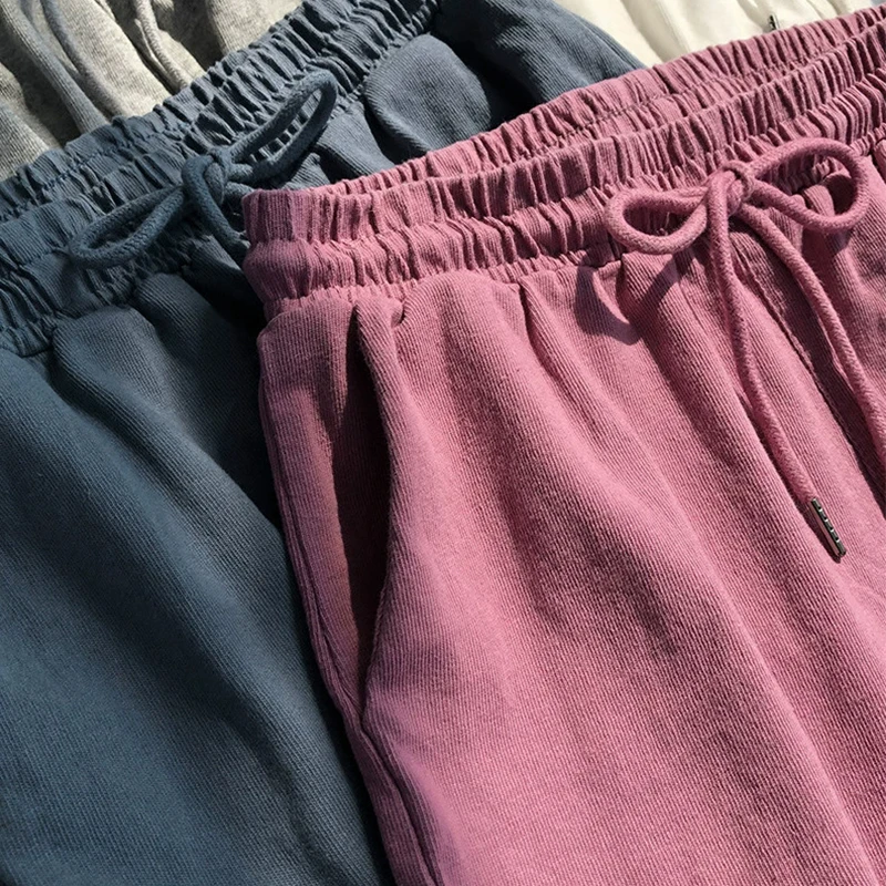 High Waisted Elastic Sports Shorts For Women Loose And Casual Summer New Style Wide Leg Pants Home Sleepwear Trendy 1PC_ecoleips.com