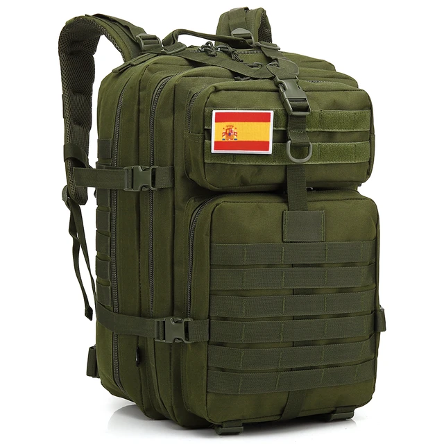 Mochila táctica militar de 50l para hombre, bolsa de entrenamiento,  gimnasio, Fitness, senderismo al aire libre