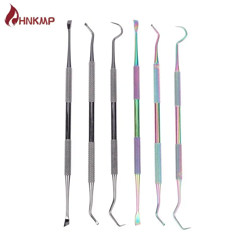 

3PCS/Set Stainless Steel Double Ends Dentist Teeth Clean Hygiene Exploer Probe Hook Pick Dental Cleaning Tools