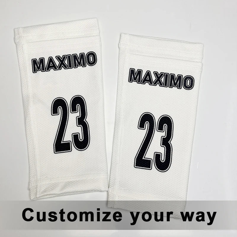 Soccer Shin Guards Shin Guard Pads Customized Children Kids Man Festival Gifts Football Training Personalized Socks