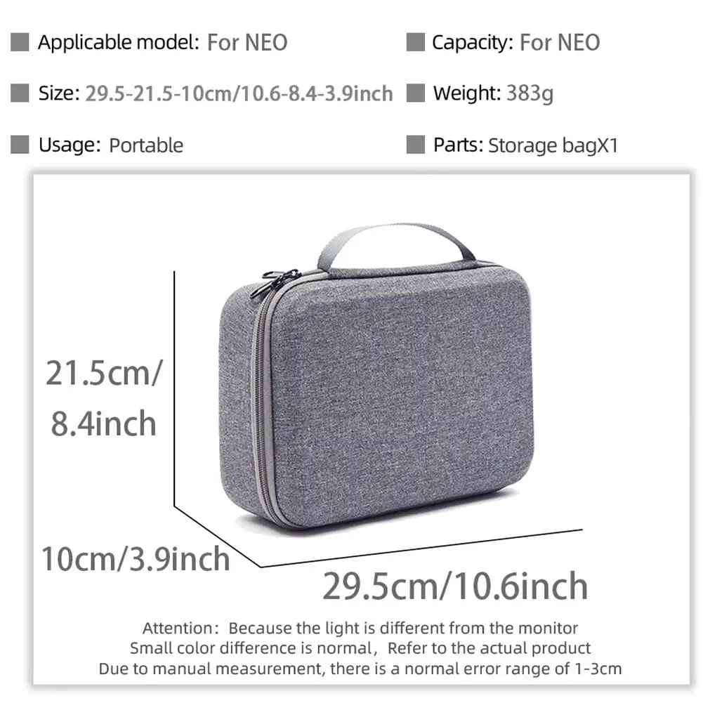 Drone Accessories Drone Storage Bag Drone Storage Case dji NEO Storage Bag NEO Free Flying Version Creative Design Storage Box Waterproof Accessory Bag
