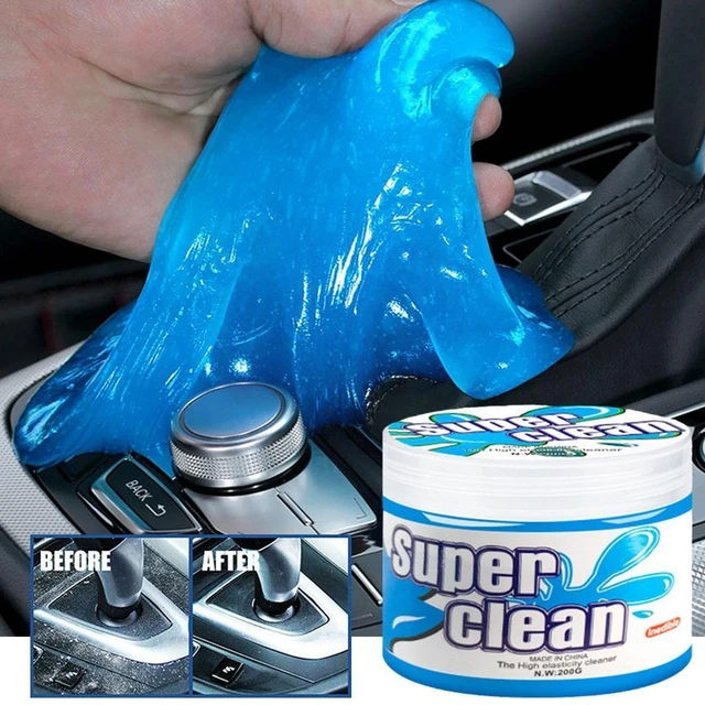 Car Clean Glue Gum Gel Cleaning Air Outlet Vent Dashboard Interior Cleaner  Tool