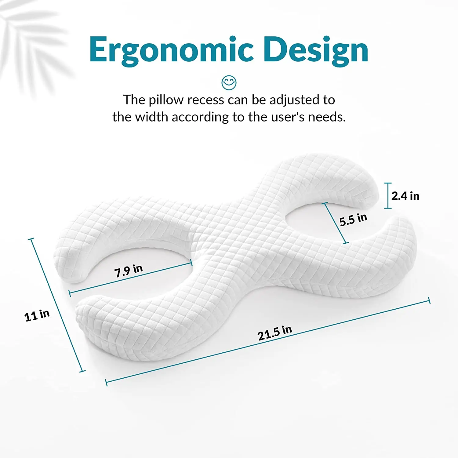 Memory Foam Face Relaxed Wrinkle Prevention Anti Aging Anti Wrinkle Beauty Bed Pillow 5