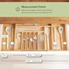 Flatware and Utensil Organizer for Kitchen Drawers, Food-Safe Contract Grade, Expandable From 18 To 33 In 2