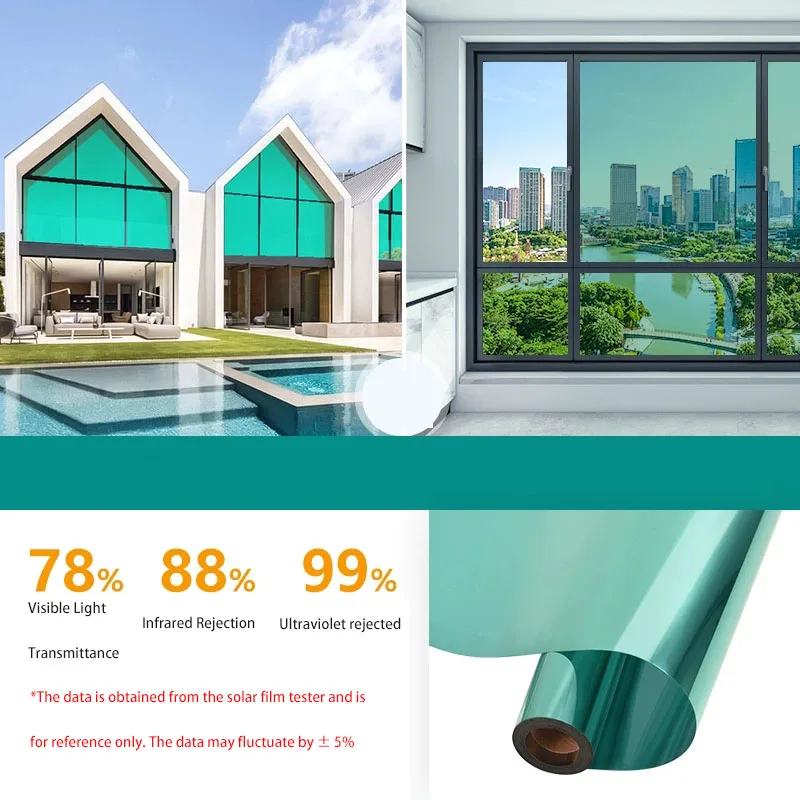 Insulated Privacy & Sun Protection Window Film