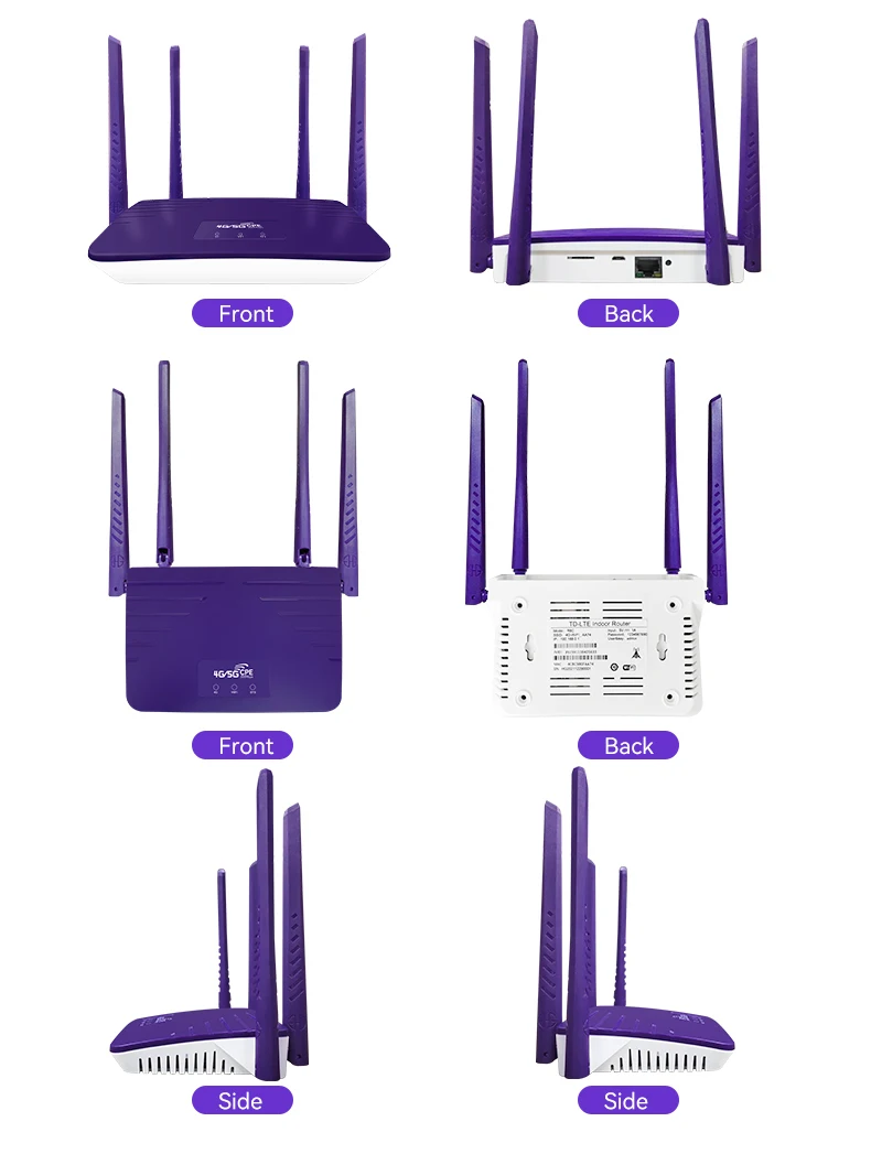 Lte Gateway de Carro Cpe Wifi Router Hotspot 300mbps b1 20 28 38 40 41 Mf810a 4g - Imagem 5