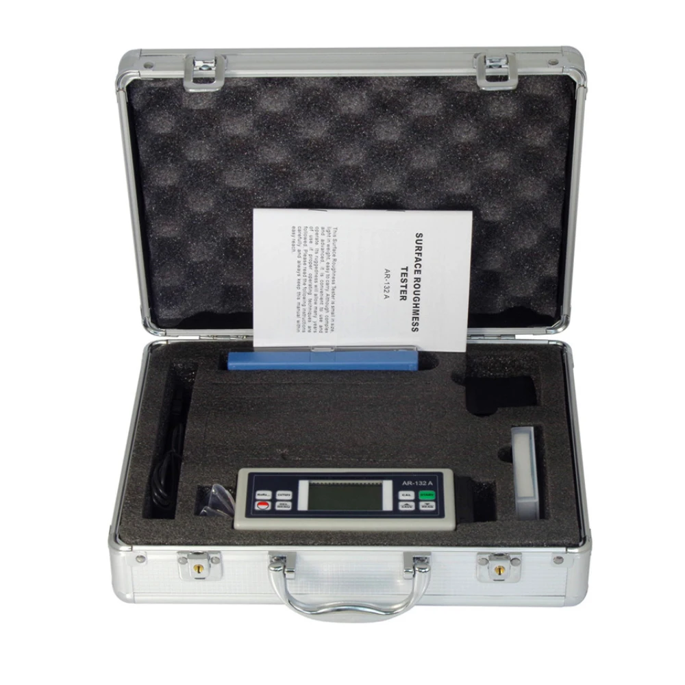 AR-132A Surface Roughness Tester Digital Roughness Tester Ra 0.05~10.00um Rz 0.020~100.0um Metal Plastic Surface Finish