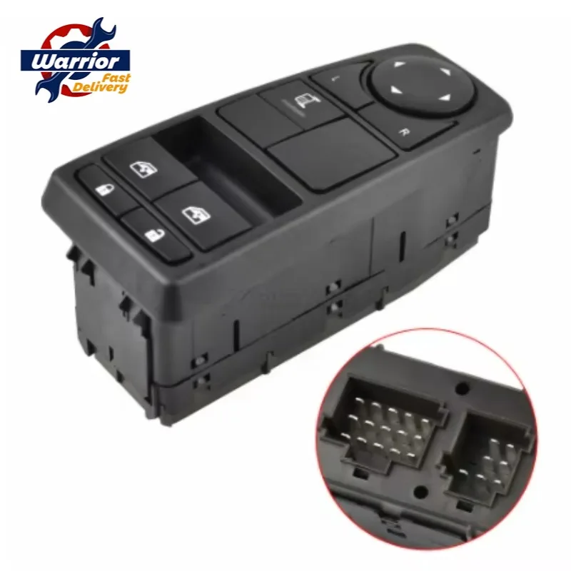 High Quality Car Automatic Window Regulator Switch for MAN Truck Parts Driver Side Switch 81258067094 81258067082