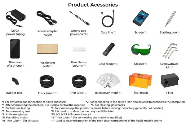 thumbnail image 2 of V3 Laser Machine For IPhone Back Glass Repair - Auto-Focus Laser Removal System 2 of 13