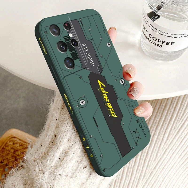 

Чехол для телефона в Интернете для Samsung Galaxy S23 S22 S21 S20 S20 S21FE FE Lite Ultra Pro Plus, силиконовый мягкий чехол в стиле панк