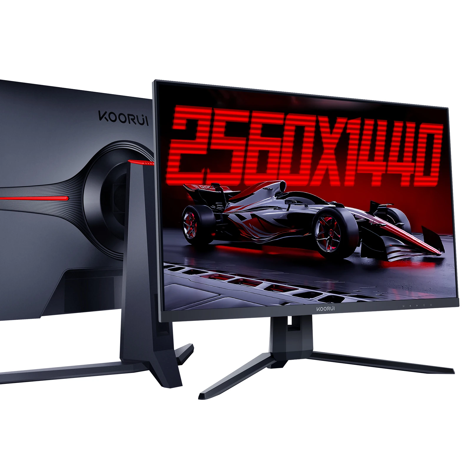 KOORUI Ecran Gaming 27 Pouces QHD 144 Hz, 1ms, DCI-P3 90% Ecran