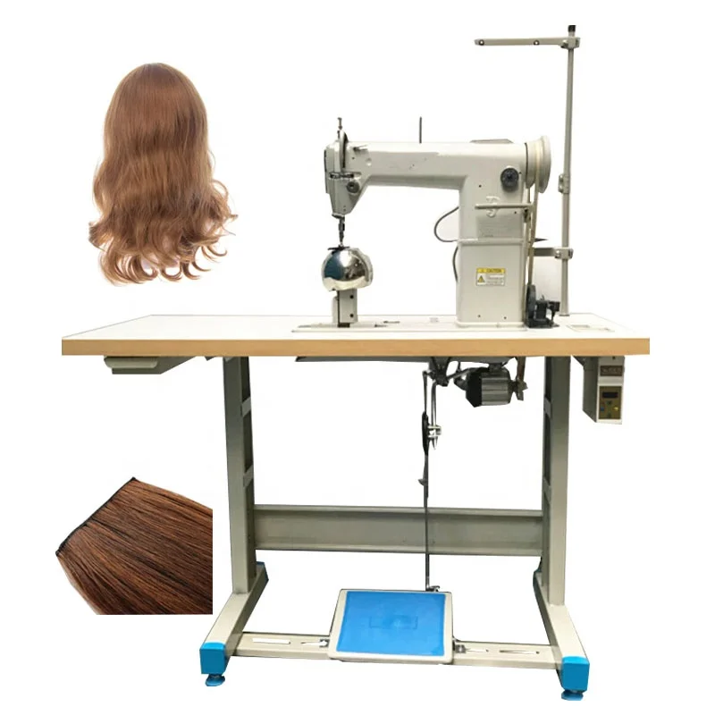 

Industrial Wig Making Machine Single Needled Sewing Machine Human Hair Wig Sewing Machine For Wigs Making
