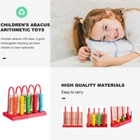Kids Abacus Toy Counting Beads Calculation Wooden Educational Children Calculating 2