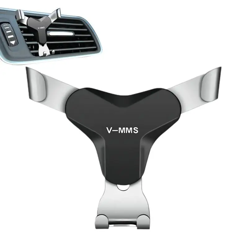 

Car Vent Phone Holder Mount Stand Gravity Three Point Structure Car Phone Clip With Upgraded Handsfre Auto Lock Phone Cradle