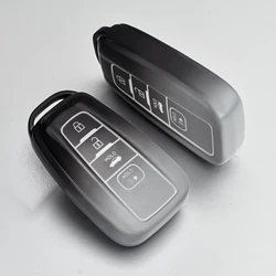 Premium Leather Car Key Case Cover Decoration (Black)