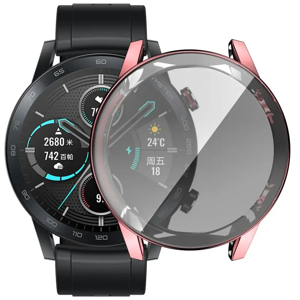 Premium Full Cover TPU Watch Screen Protector Case - Protective Shell for Smart Watch Accessories