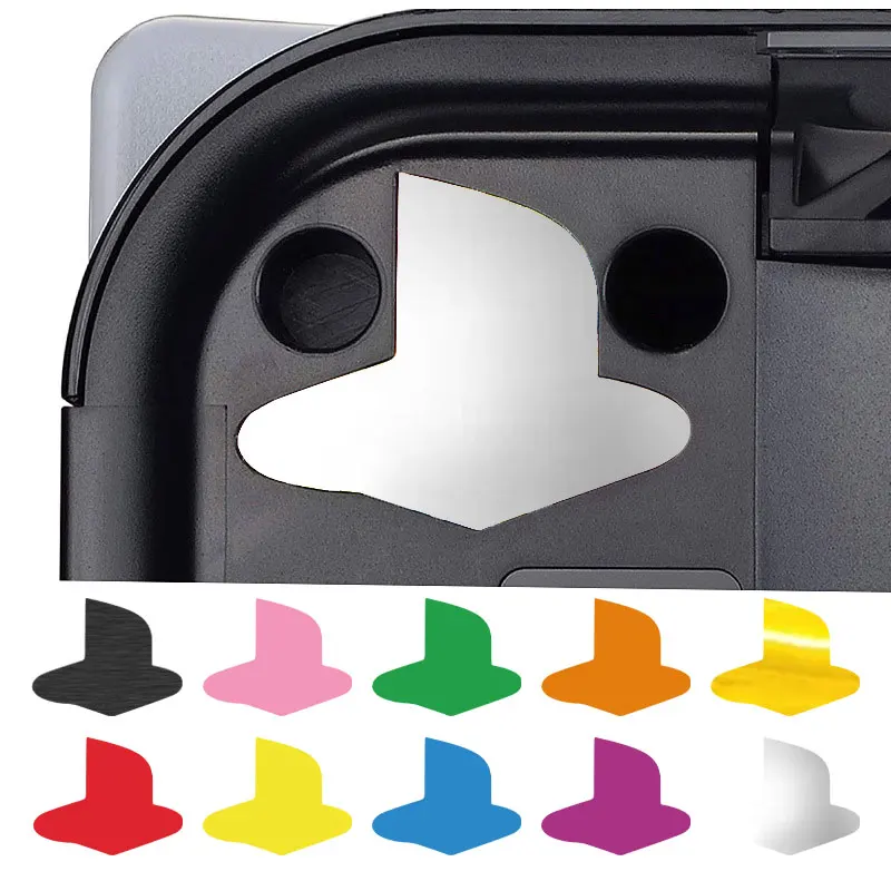 2Pcs Custom Vinyl Decal Skin Cover Per Ps5 Console Logo Underlay Sticker Per Playstation 5 Disc Versione Digitale Accessori